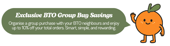 Tangerine Home Living Mesh BTO