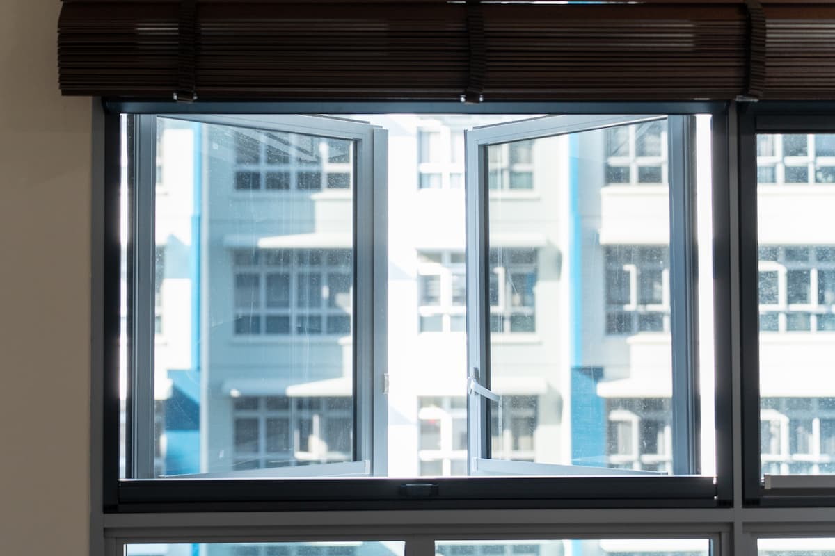 Window with subtle mesh (After)