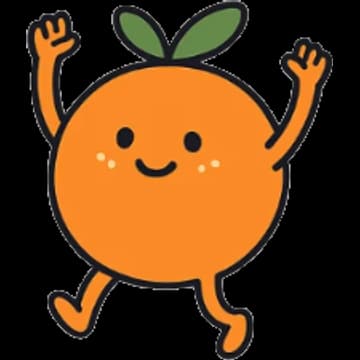 Standard collection Tangerine mascot